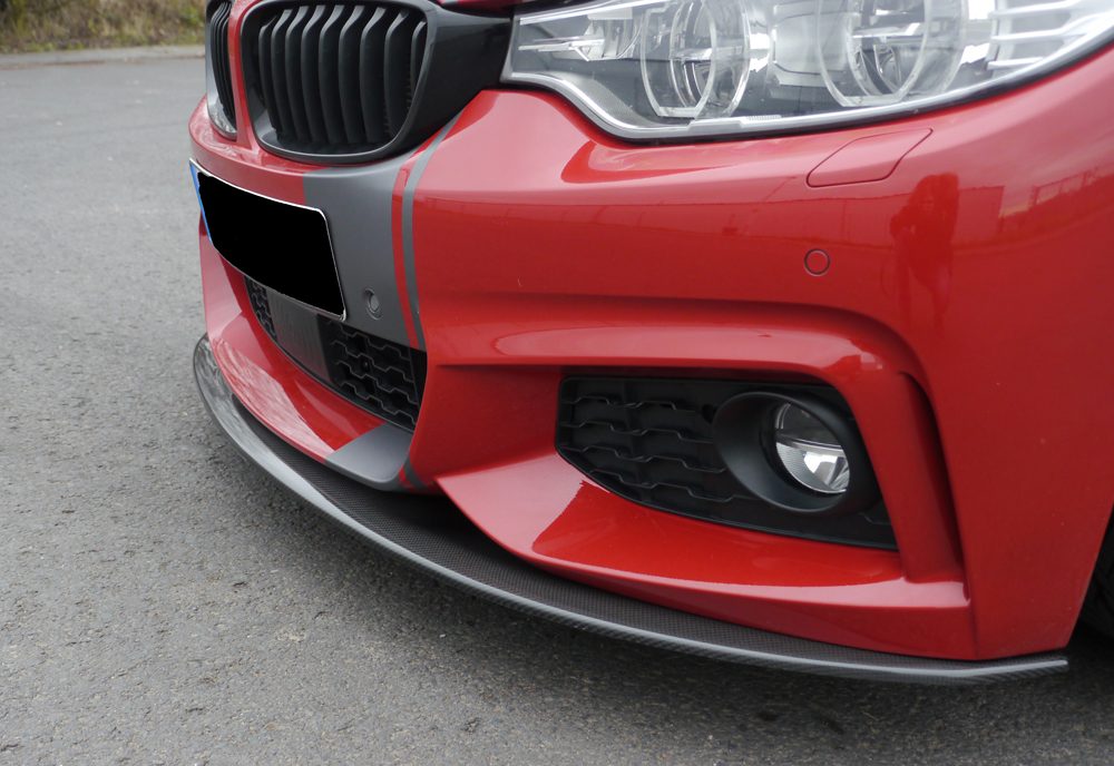 Splitter de carbono Rieger para BMW Serie 4 F32/F33/F36