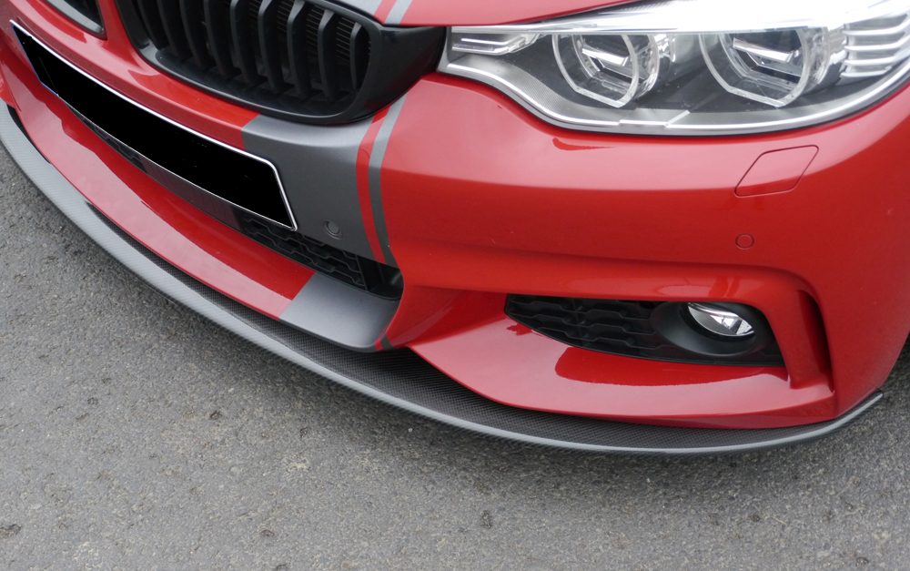 Splitter de carbono Rieger para BMW Serie 4 F32/F33/F36