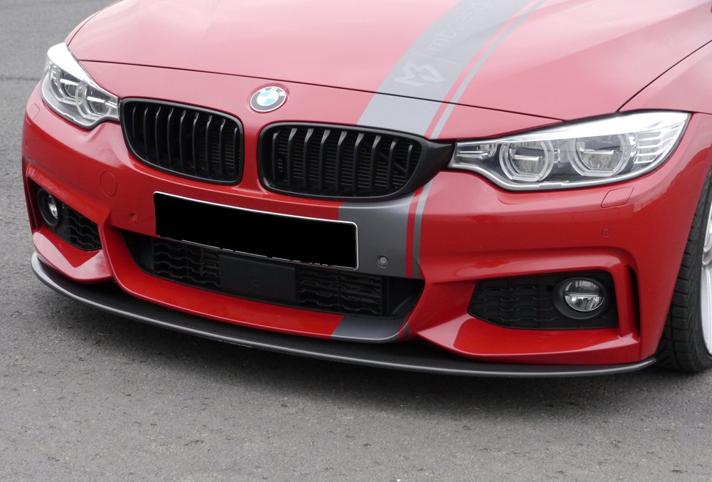 Splitter de carbono Rieger para BMW Serie 4 F32/F33/F36