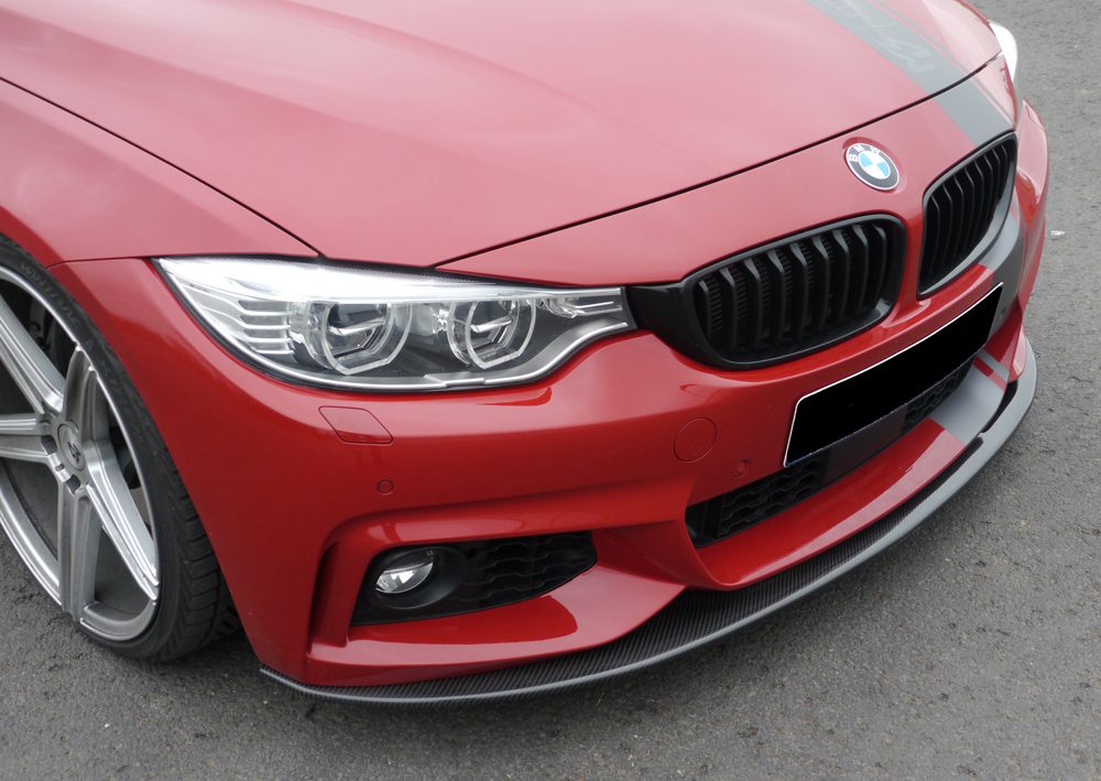 Splitter de carbono Rieger para BMW Serie 4 F32/F33/F36
