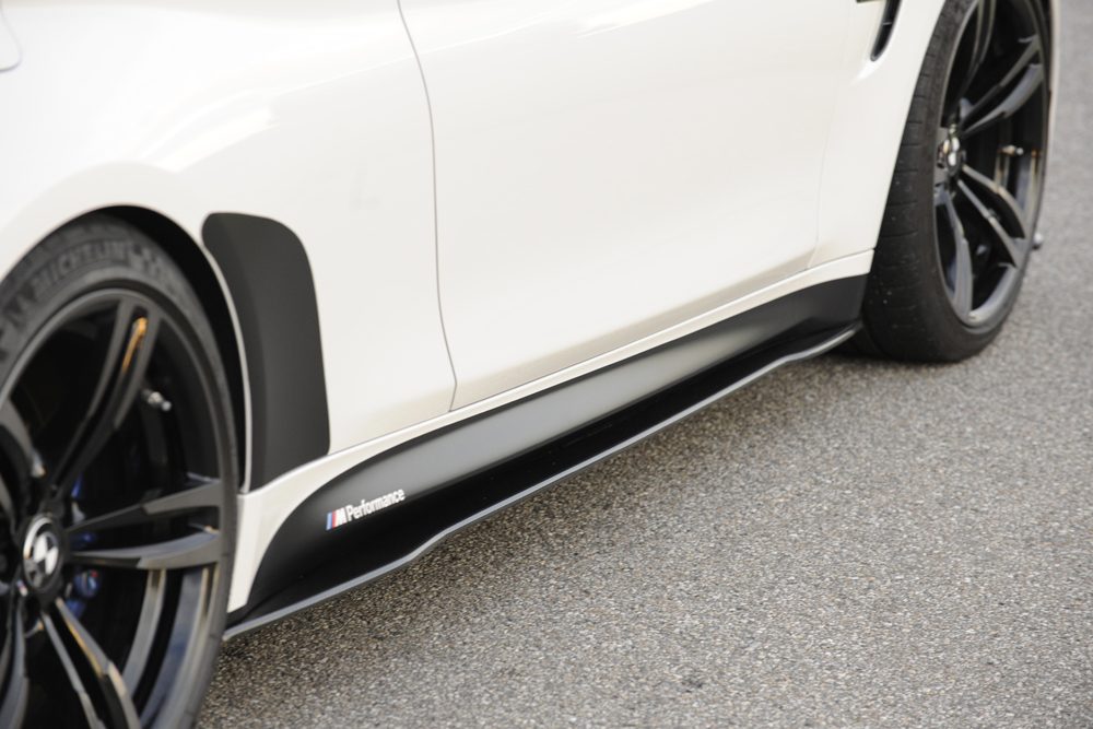 Extensión de talonera de carbono Rieger para BMW M4 F82/F83