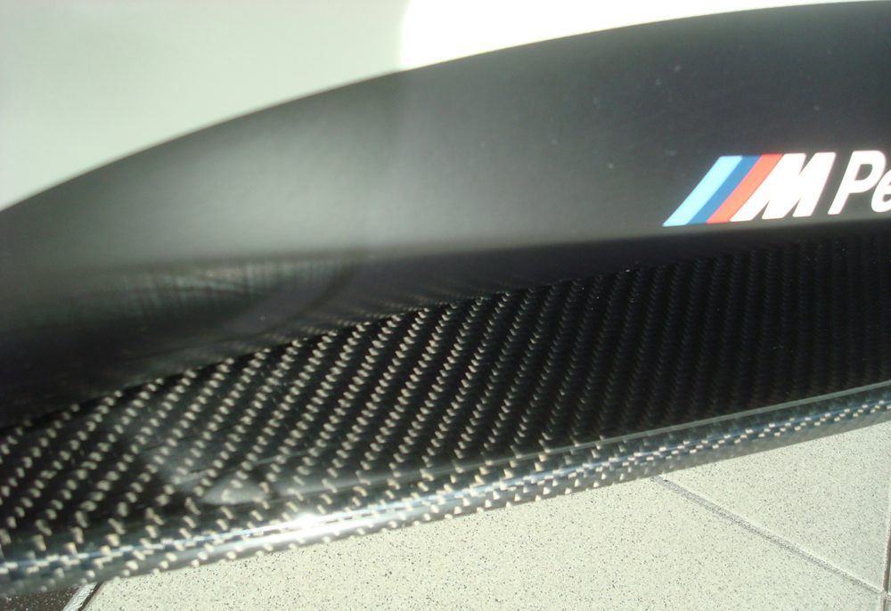 Extensión de talonera de carbono Rieger para BMW M4 F82/F83