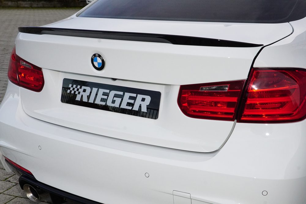 Alerón de portón BMW M Performance para BMW Serie 3 F30 y M3 F80 – negro mate, BMW M3 F80 sedán