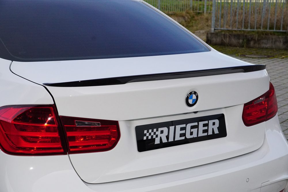 Alerón de portón BMW M Performance para BMW Serie 3 F30 y M3 F80 – negro mate, BMW M3 F80 sedán