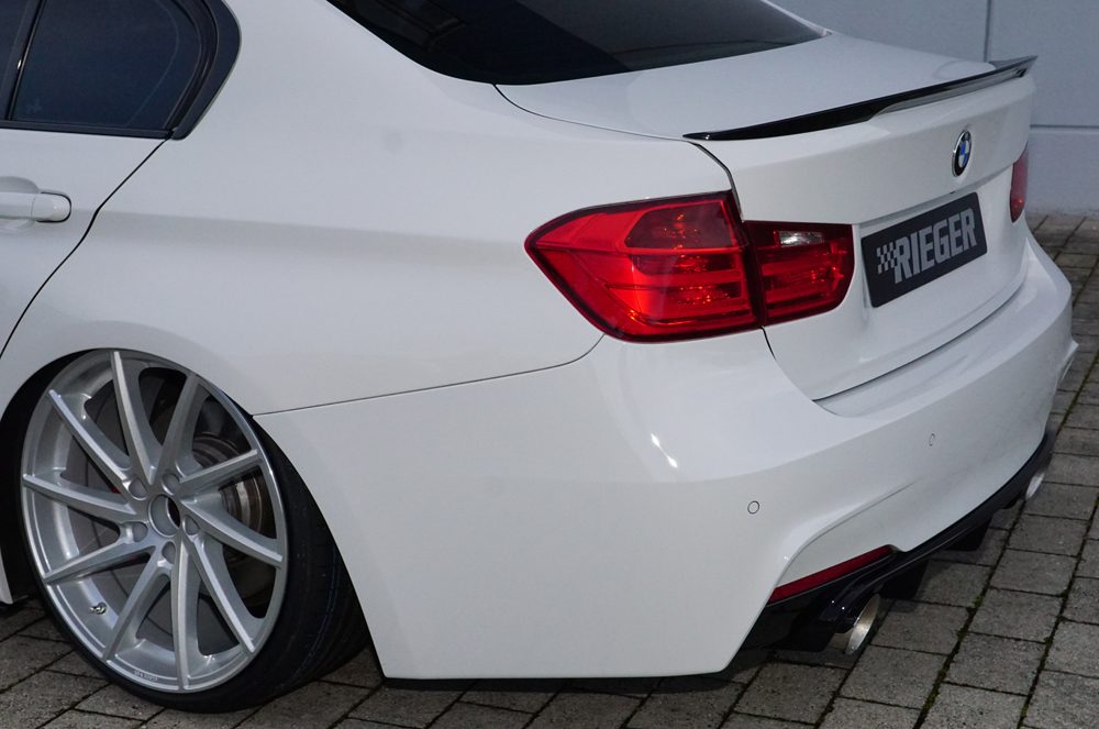 Alerón de portón BMW M Performance para BMW Serie 3 F30 y M3 F80 – negro mate, BMW M3 F80 sedán