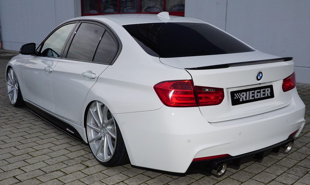 Alerón de portón BMW M Performance para BMW Serie 3 F30 y M3 F80 – negro mate, BMW M3 F80 sedán