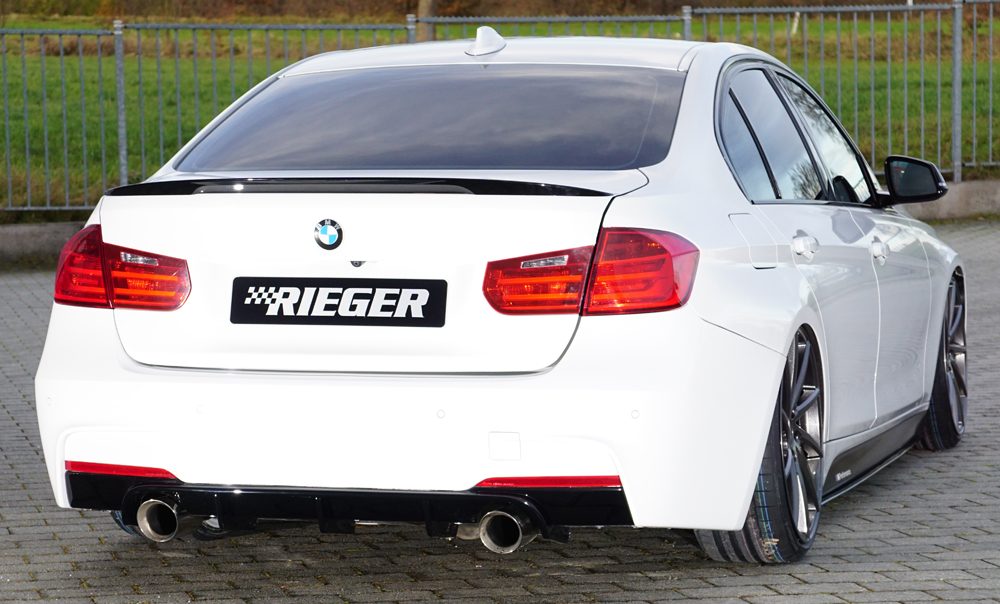 Alerón de portón BMW M Performance para BMW Serie 3 F30 y M3 F80 – negro mate, BMW M3 F80 sedán