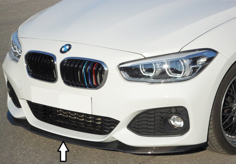 Splitter de carbono Rieger para BMW Serie 1 F20/F21 (después del facelift)