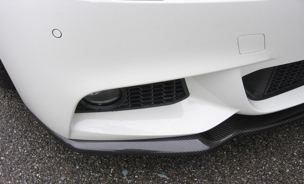 Splitter de carbono Rieger para BMW Serie 5 F10/F11