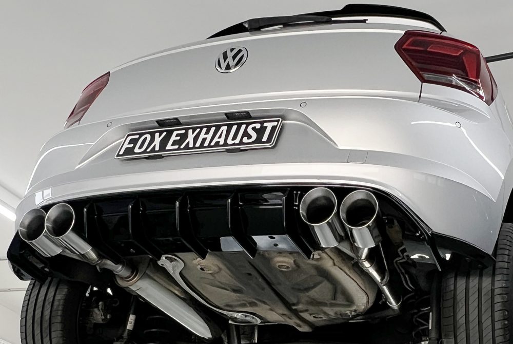 Silencioso de escape FOX para Volkswagen Polo R-Line AW – 1.0 70/85 kW; desde 2017