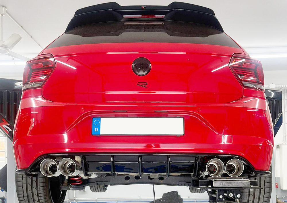 Silencioso de escape FOX para Volkswagen Polo R-Line AW – 1.0 70/85 kW; desde 2017
