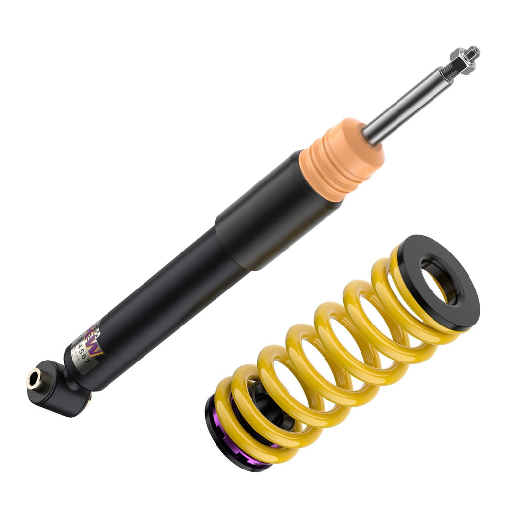 Suspensión roscada KW V1 inox Cupra Formentor KM 4Drive 2.0 TDI 110 kW / 2.0 TSI 140/228/245 kW (con kit de desactivación de la amortiguación electrónica)