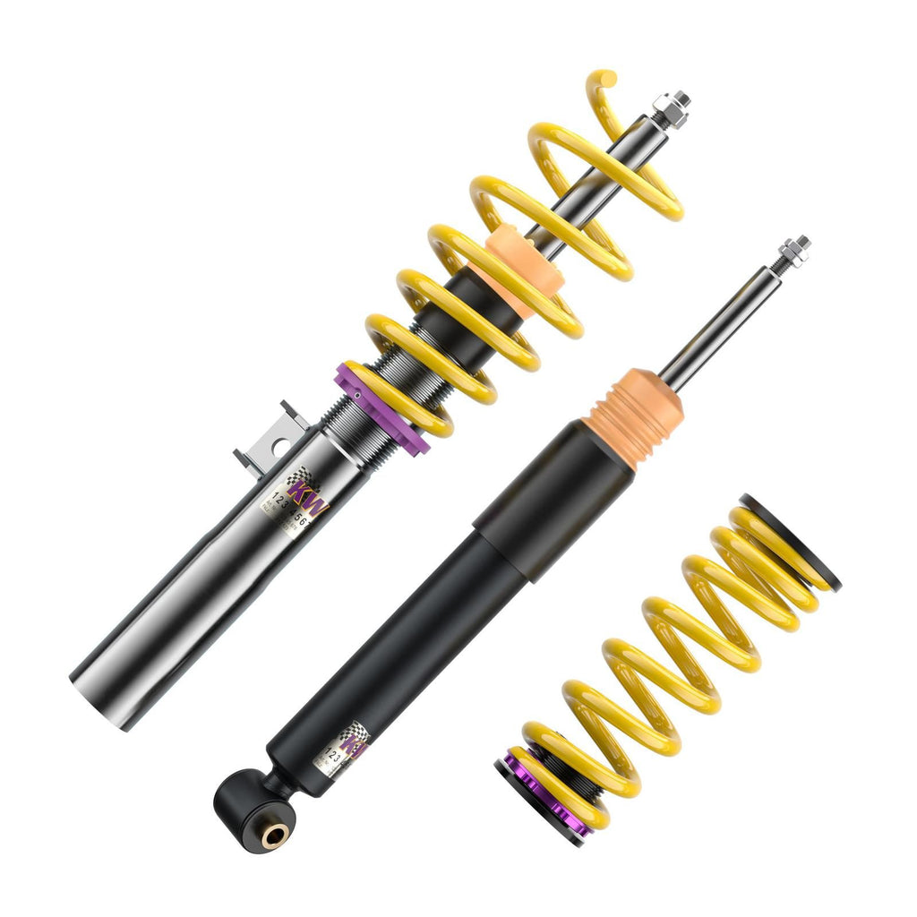 Suspensión roscada KW V1 inox Cupra Leon KL ST 2.0 TDI 110 kW / 2.0 TSI 140/180/221 kW / 1.5 TSI/eTSI 110 kW (ref. KW102800AF)