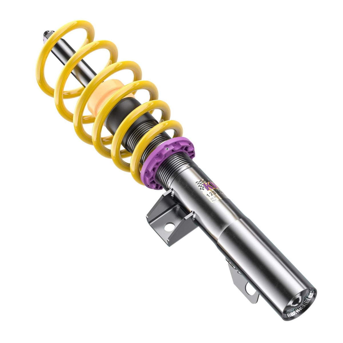 Suspensión roscada KW V1 inox Cupra Leon KL ST 2.0 TDI 110 kW / 2.0 TSI 140/180/221 kW / 1.5 TSI/eTSI 110 kW (ref. KW102800AF)