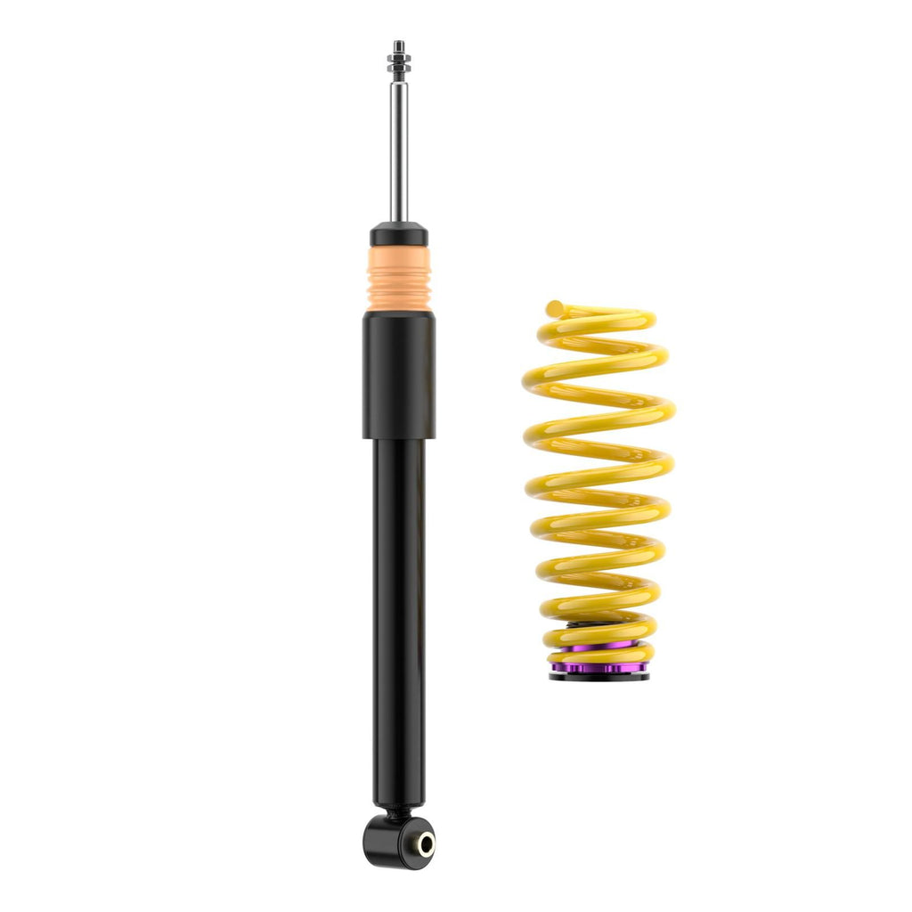 Suspensión roscada KW V2 inox Cupra Leon KL 5 puertas 2.0 TDI 110 kW / 2.0 TSI 140/180/221 kW / 1.5 TSI/eTSI 110 kW (con kit de desactivación de la amortiguación electrónica)