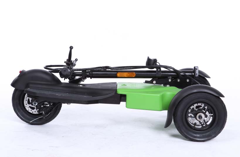 Scuddy Sport Maxx – Patinete eléctrico de 3 ruedas inclinable (carving) con asiento