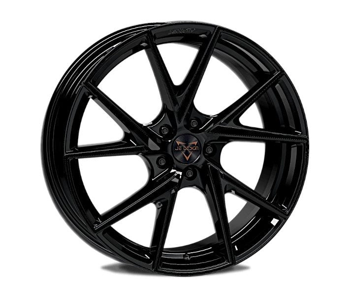 Llanta JE DESIGN Cadiz 8.5x19" ET33 5x112 negro brillo
