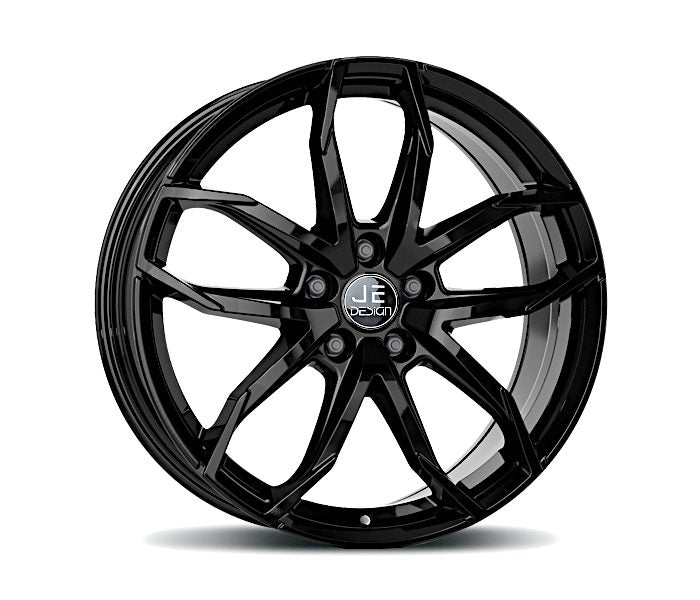 Llanta JE DESIGN Lucca 8.0x18" ET39 5x112 negro brillo
