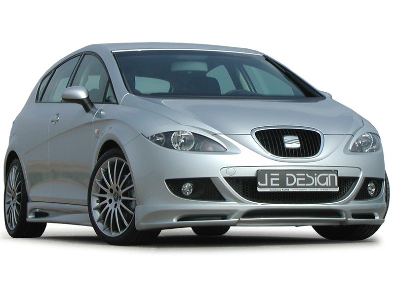 Spoiler delantero JE DESIGN Seat Leon 1P (hasta 03/2009, no FR)