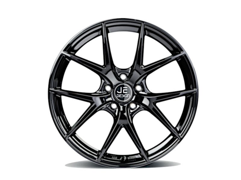 Llanta JE DESIGN Twin Five 8.0x19" ET45 5x112 negro brillo