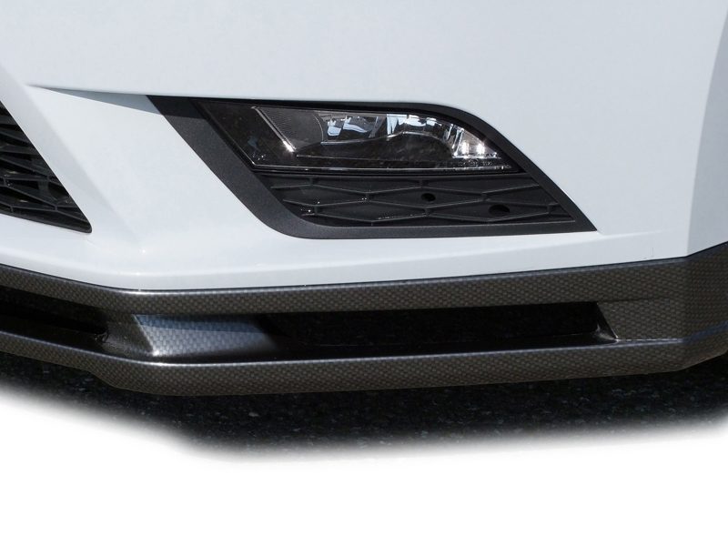 Spoiler delantero JE DESIGN efecto carbono Seat Leon 5F (desde 11/2012, no FR/Cupra)