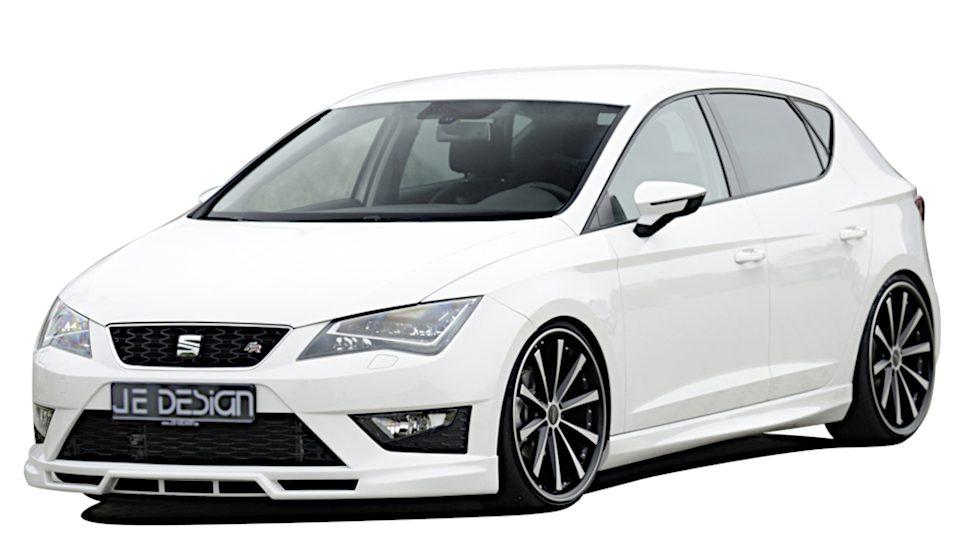 Spoiler delantero JE DESIGN Seat Leon 5F FR (hasta 12/2016) y Cupra (hasta 02/2017)