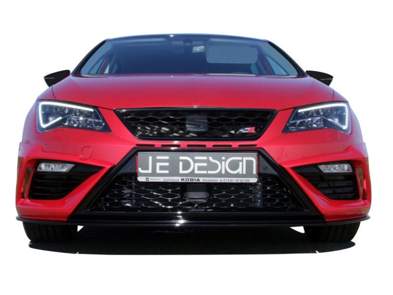 Añadido de paragolpes delantero JE DESIGN de 3 piezas Seat Leon 5F (FR desde 01/2017 / Cupra desde 02/2017)