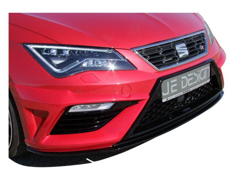 Añadido de paragolpes delantero JE DESIGN de 3 piezas Seat Leon 5F (FR desde 01/2017 / Cupra desde 02/2017)