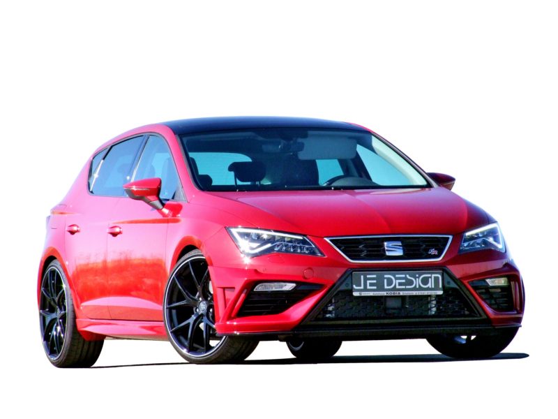Añadido de paragolpes delantero JE DESIGN de 3 piezas Seat Leon 5F (FR desde 01/2017 / Cupra desde 02/2017)
