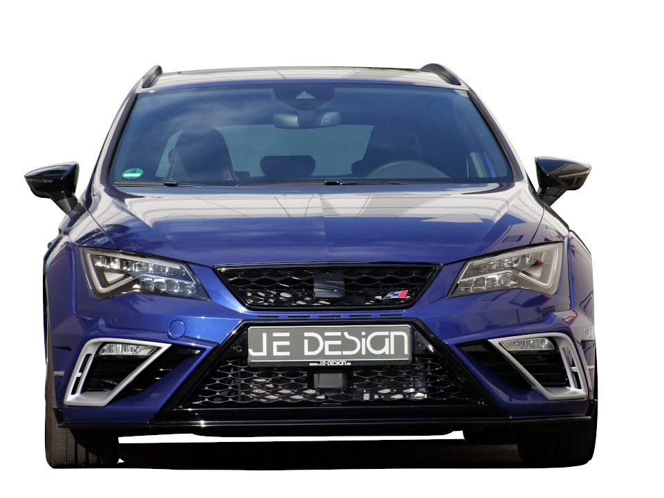 Embellecedores grandes de toma de aire JE DESIGN izquierda y derecha Seat Leon 5F FR/Cupra restyling