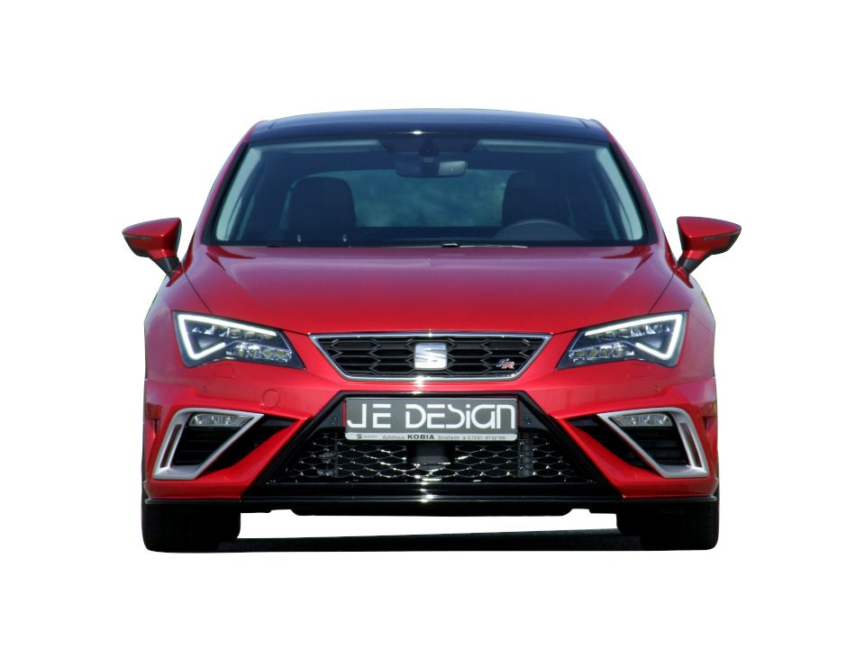 Embellecedores grandes de toma de aire JE DESIGN izquierda y derecha Seat Leon 5F FR/Cupra restyling
