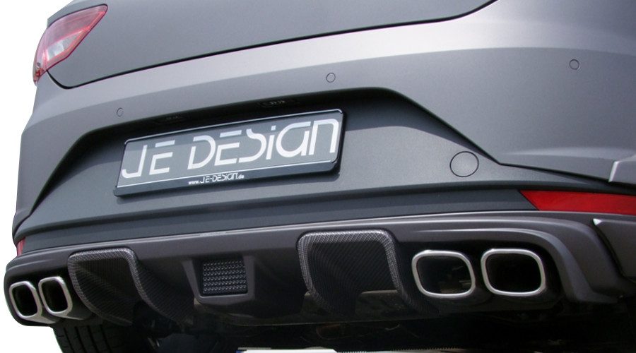 Faldón trasero JE DESIGN Seat Leon 5F Cupra 3 y 5 puertas