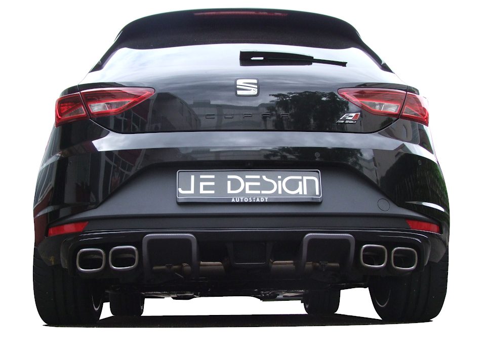 Faldón trasero JE DESIGN Seat Leon 5F Cupra 3 y 5 puertas