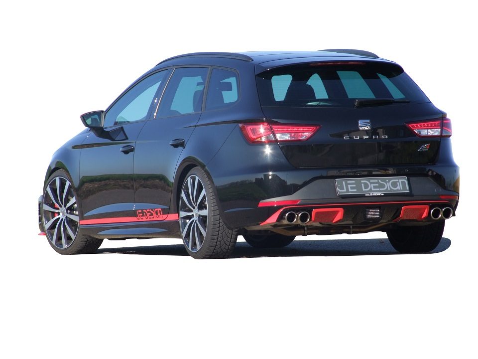 Faldón trasero JE DESIGN Seat Leon 5F Cupra ST (hasta 02/2017)
