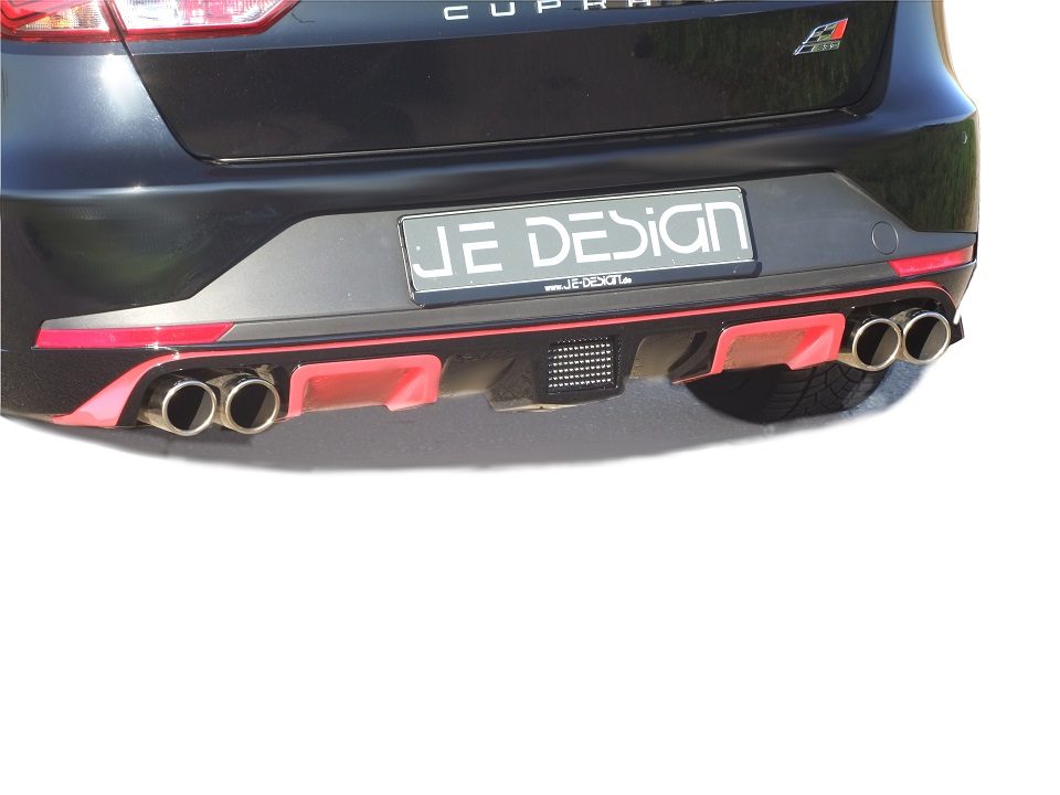 Faldón trasero JE DESIGN Seat Leon 5F Cupra ST (hasta 02/2017)
