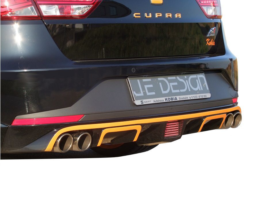 Faldón trasero JE DESIGN Seat Leon 5F Cupra ST (hasta 02/2017)