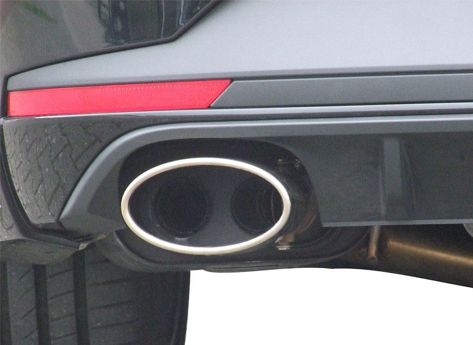 Escape con válvulas JE DESIGN Seat Leon 5F Cupra ST, salidas de 160 x 90 mm, para faldón original (homologación CE)