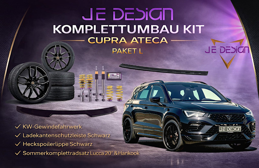 Kit de transformación JE DESIGN Black Edition L Cupra Ateca 5FP, todas las versiones