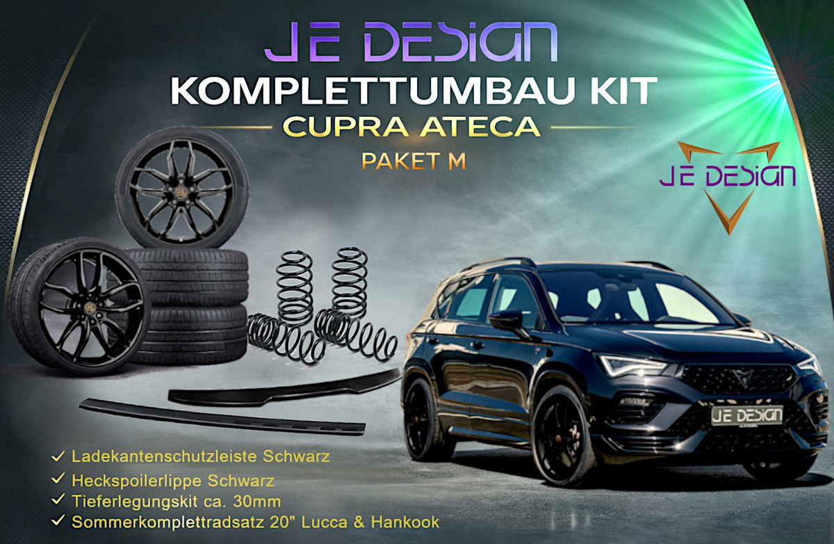 Kit de transformación JE DESIGN Black Edition M Cupra Ateca 5FP, todas las versiones