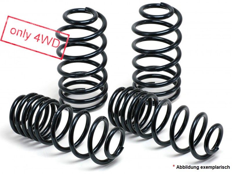 Kit de rebaje JE DESIGN Seat Tarraco KN, incluido FR, 2.0 TDI/TSI 4WD, unos 30–35 mm