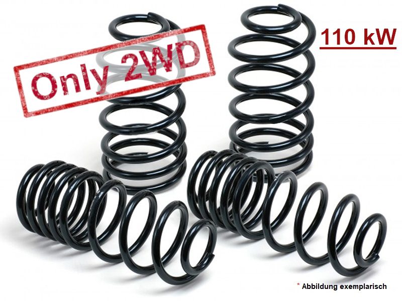 Kit de rebaje JE DESIGN Cupra Ateca 5FP 2WD 110 kW, unos 30 mm