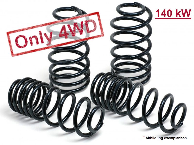 Kit de rebaje JE DESIGN Cupra Ateca 5FP 4WD 140 kW, unos 30 mm