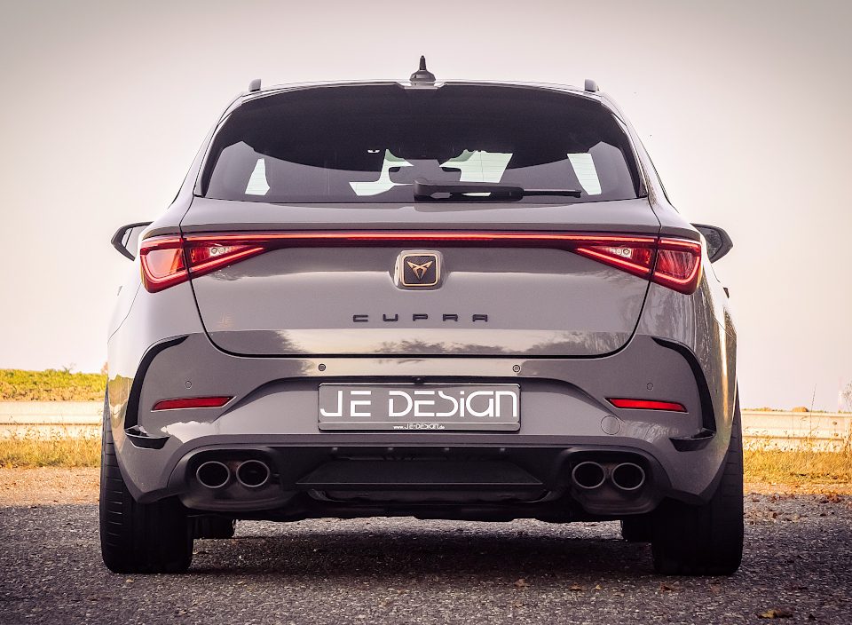 Kit aerodinámico JE DESIGN «Street Race» negro brillo Cupra Leon KL Sportstourer (no restyling)
