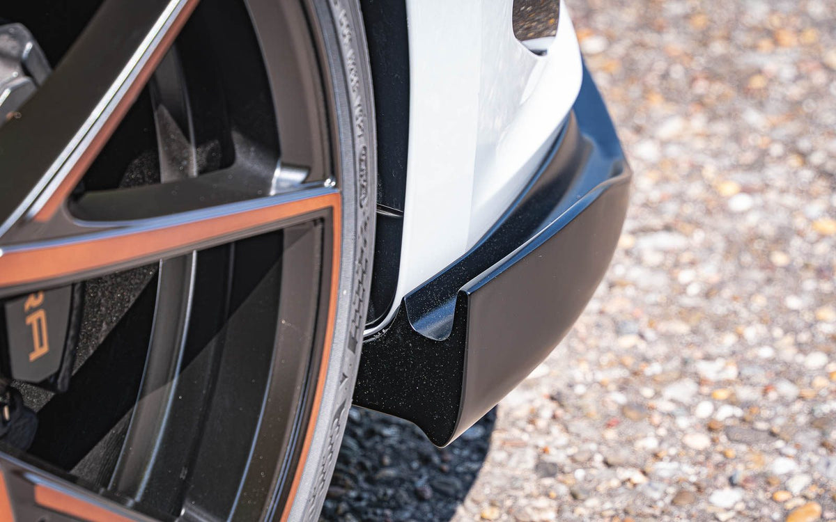 Spoiler delantero JE DESIGN «RS» de 3 piezas con parte central regulable Cupra Leon KL y ST