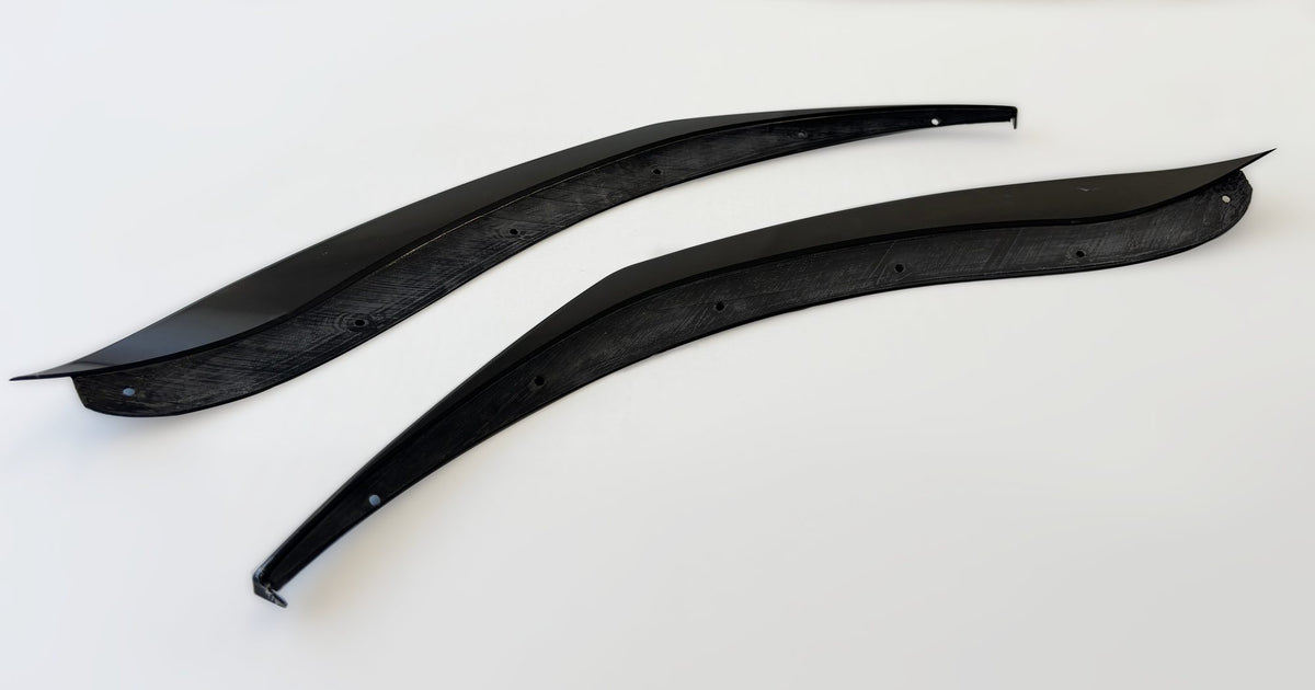 Spoiler delantero JE DESIGN de 2 piezas negro brillo Cupra Leon KL y ST restyling