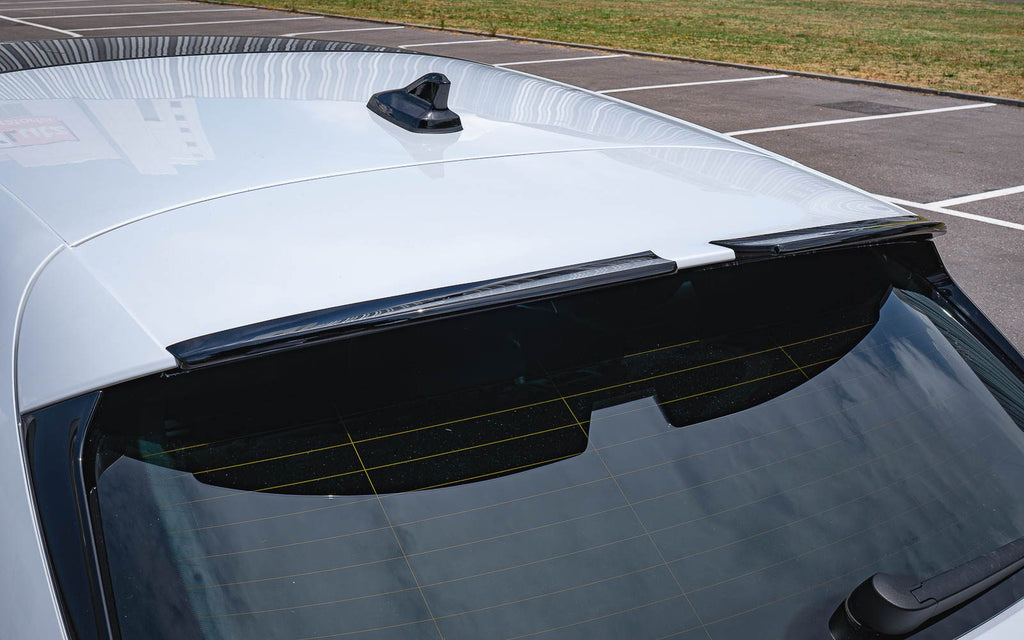Alerón trasero JE DESIGN de 2 piezas negro brillo Seat / Cupra Leon KL (no ST)