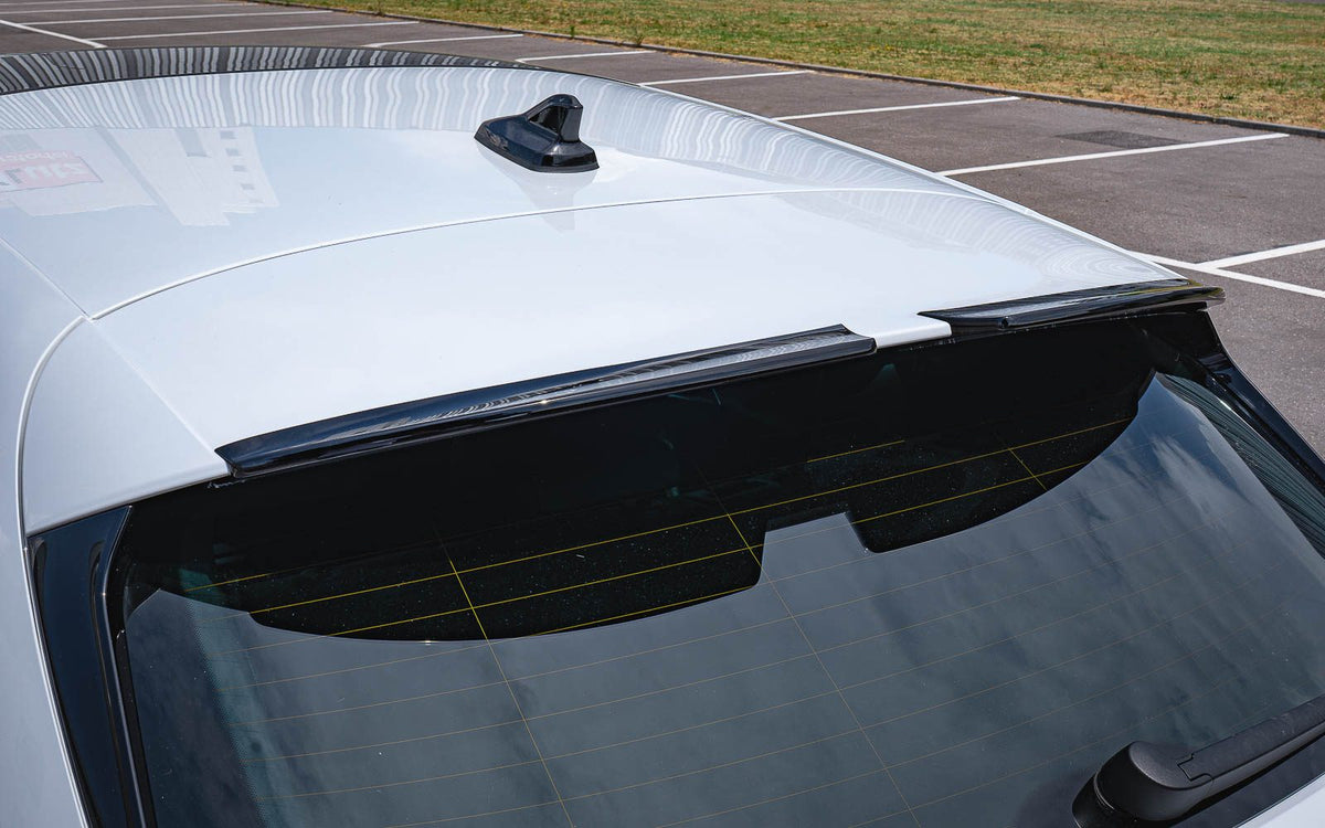 Alerón trasero JE DESIGN de 2 piezas negro brillo Seat / Cupra Leon KL (no ST)