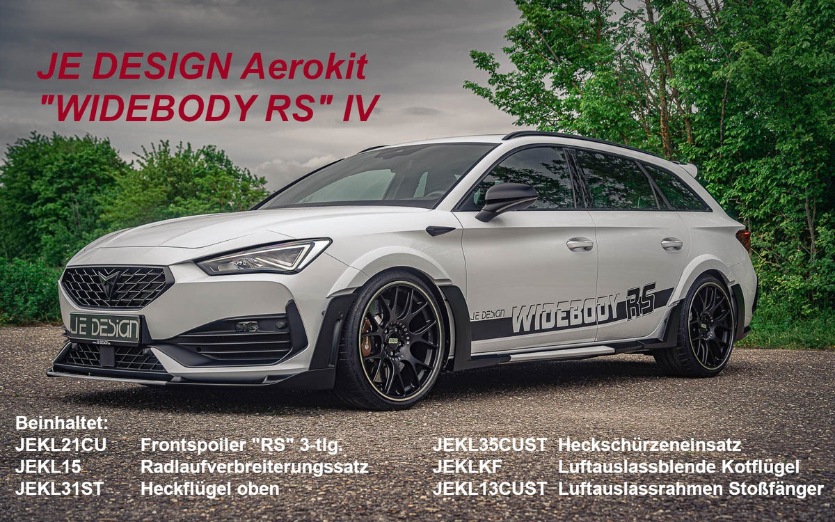 Kit WIDEBODY RS IV JE DESIGN Cupra Leon KL Sportstourer (no restyling)