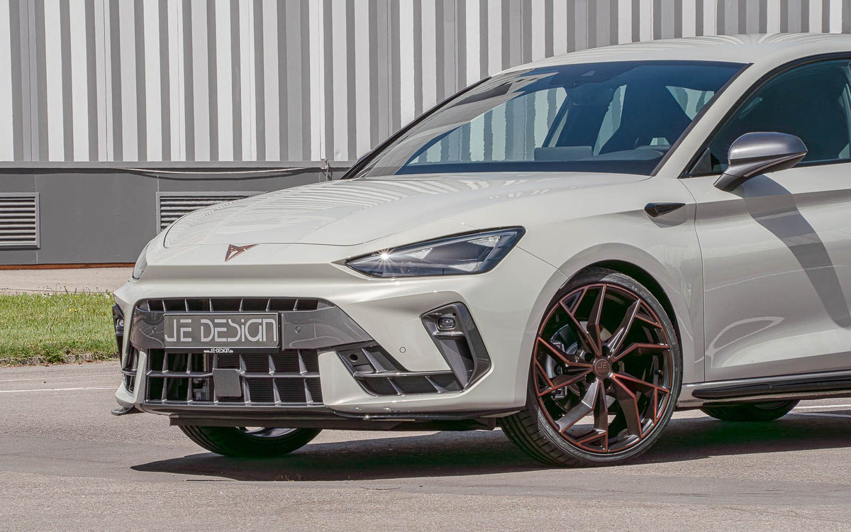 Embellecedores de salida de aire de aleta JE DESIGN de 2 piezas negro brillo Seat / Cupra Leon KL (incluido ST)