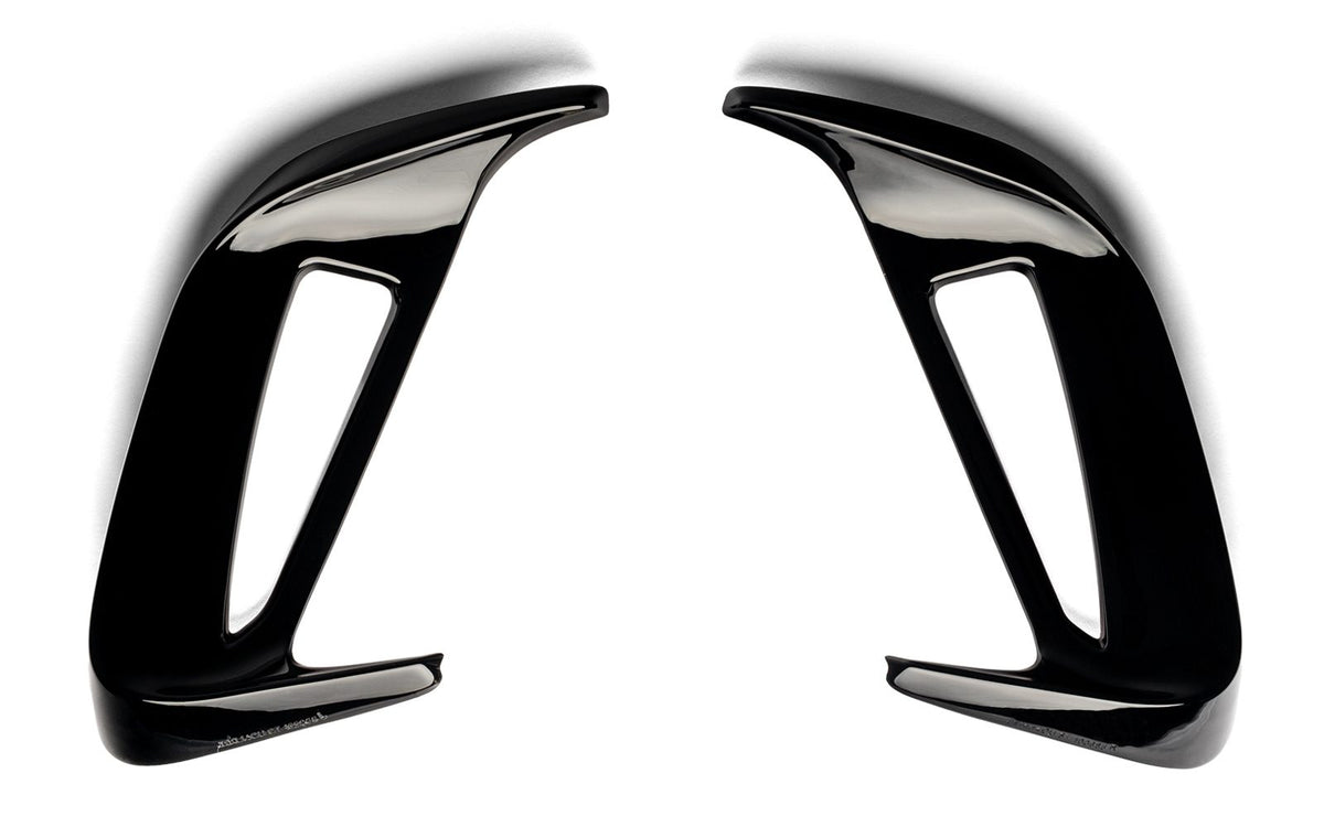 Marcos de salida de aire del paragolpes trasero JE DESIGN de 2 piezas negro brillo Cupra Formentor KM restyling 2025